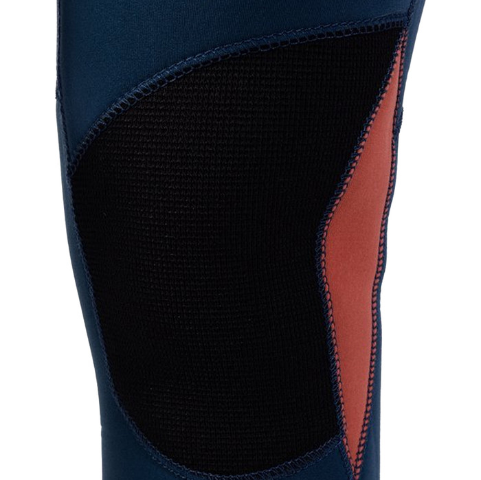2024 Gul Womens Response FX 5/4mm GBS Chest Zip Wetsuit RE1265-C1 - Blue / Paisley